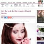 twilight bridal make-up