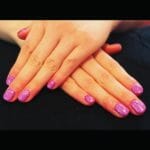 Nails with a sparkle