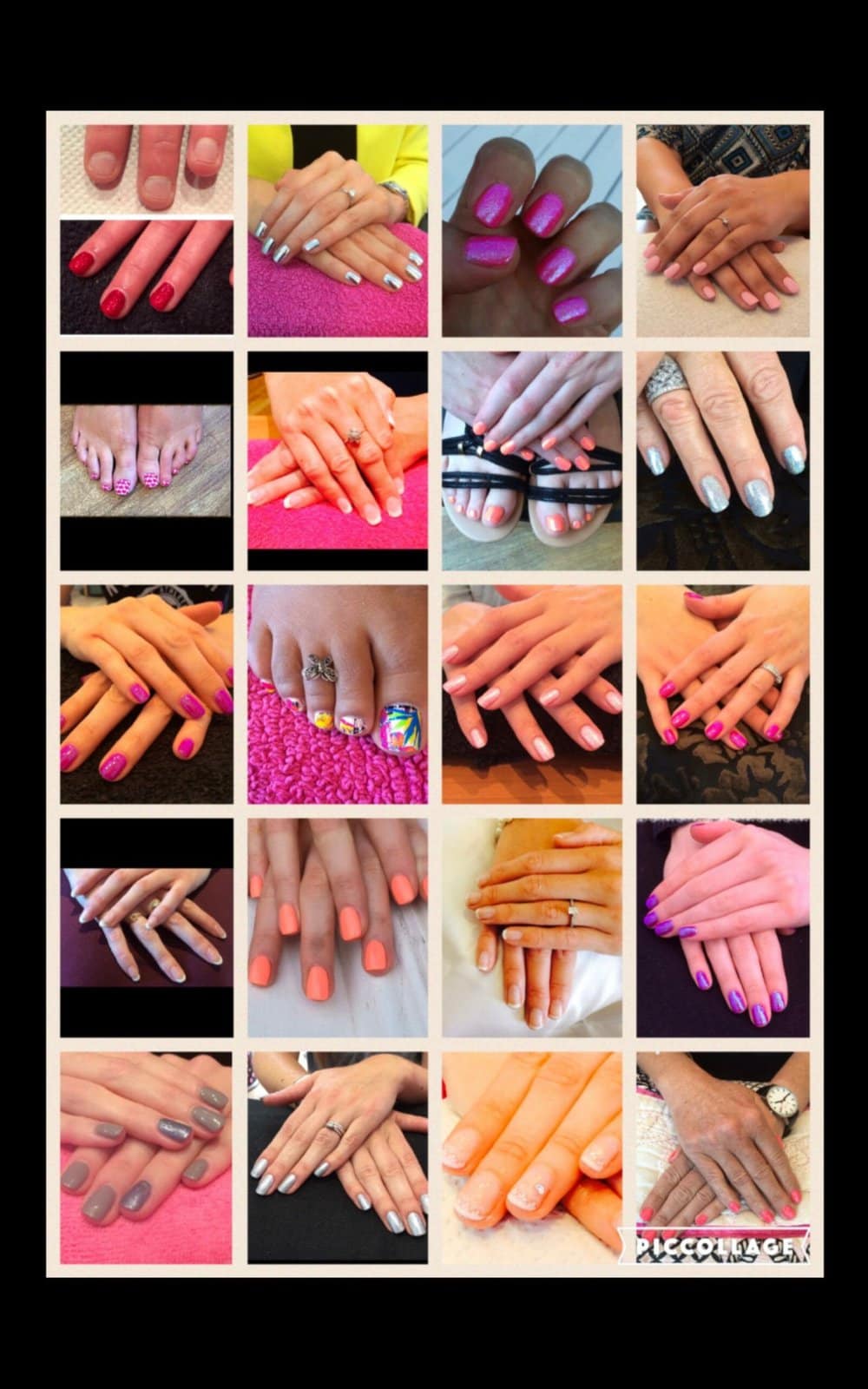 Kelli Waldock Nails Minx nails