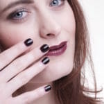 dramatic dark make up